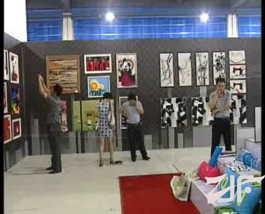 2012“鲁绣杯”中国大学生家用纺织品创意设计大赛初评在文登会展中心举行