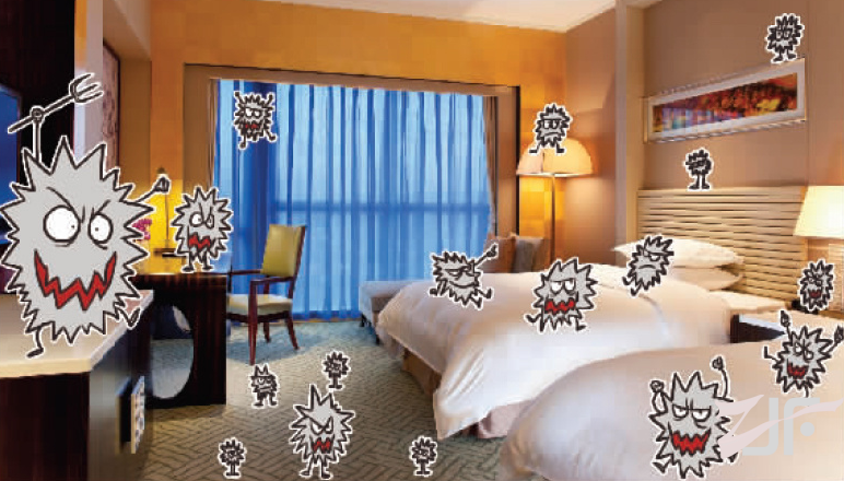 酒店用品藏超级细菌 床上用品最脏