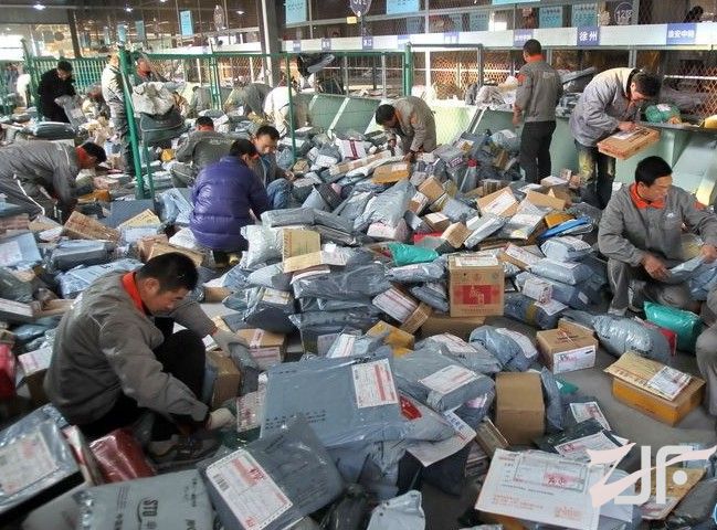 淘宝双十一   南通家纺城订单达400万件  快递爆仓