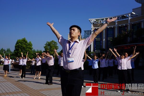 雨兰家纺用心呵护员工健康度夏