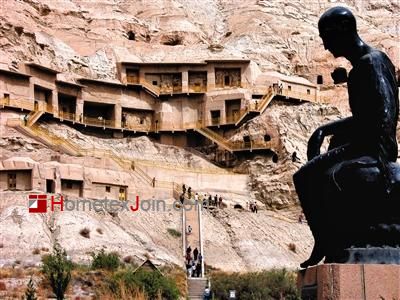 22处遗迹之一——新疆拜城县克孜尔石窟