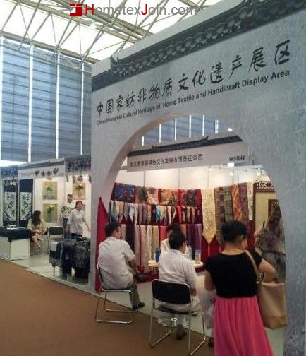 中国国际家纺展之——非物质文化遗产展区