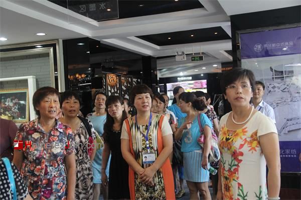 江西抚州女企业家协会组团参观雨兰家纺