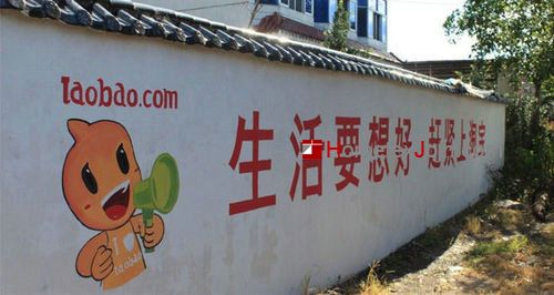 淘宝、京东忙刷墙  电商开始抢占乡村市场