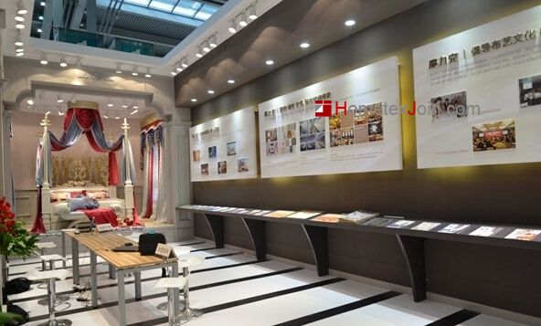 摩力克布艺闪耀2014深圳家纺展 