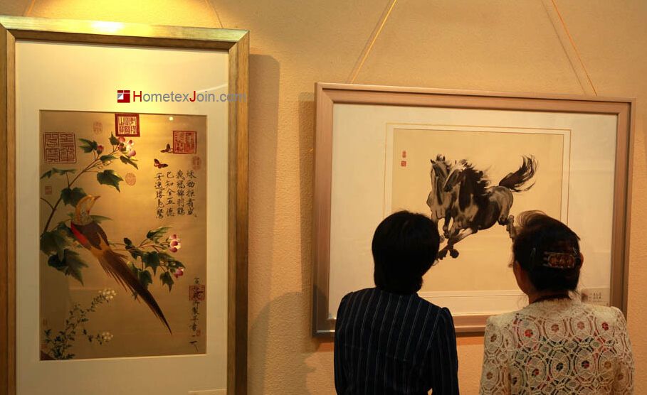 中国沈寿仿真绣百年成果展在南通举行