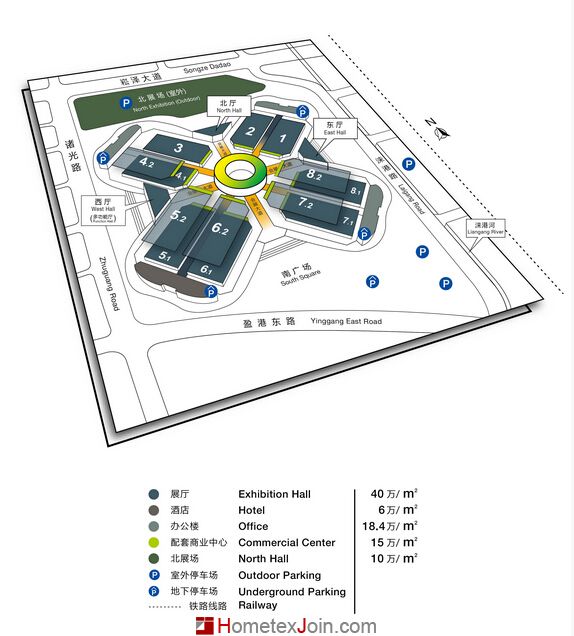 家纺展新址：上海国家会展中心