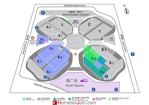 2015中国国际家纺展交通指南